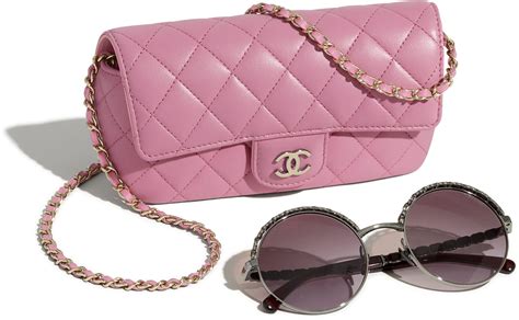 chanel sunglasses case on chain|Chanel sunglasses customer service.